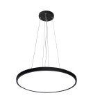 Lampy wiszące LED - Italux Calvi Plafon Czarny 1xLED 36W 2800K+4000K+6000K PND-35263-480R-36W-BL - product 1