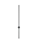 Kinkiety designerskie - Italux Vinto Kinkiet Czarny piaskowany 1xLED 10W 3000K WL-73526-90-BL - product 2
