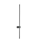 Kinkiety designerskie - Italux Vinto Kinkiet Czarny piaskowany 1xLED 10W 3000K WL-73526-90-BL - product 1