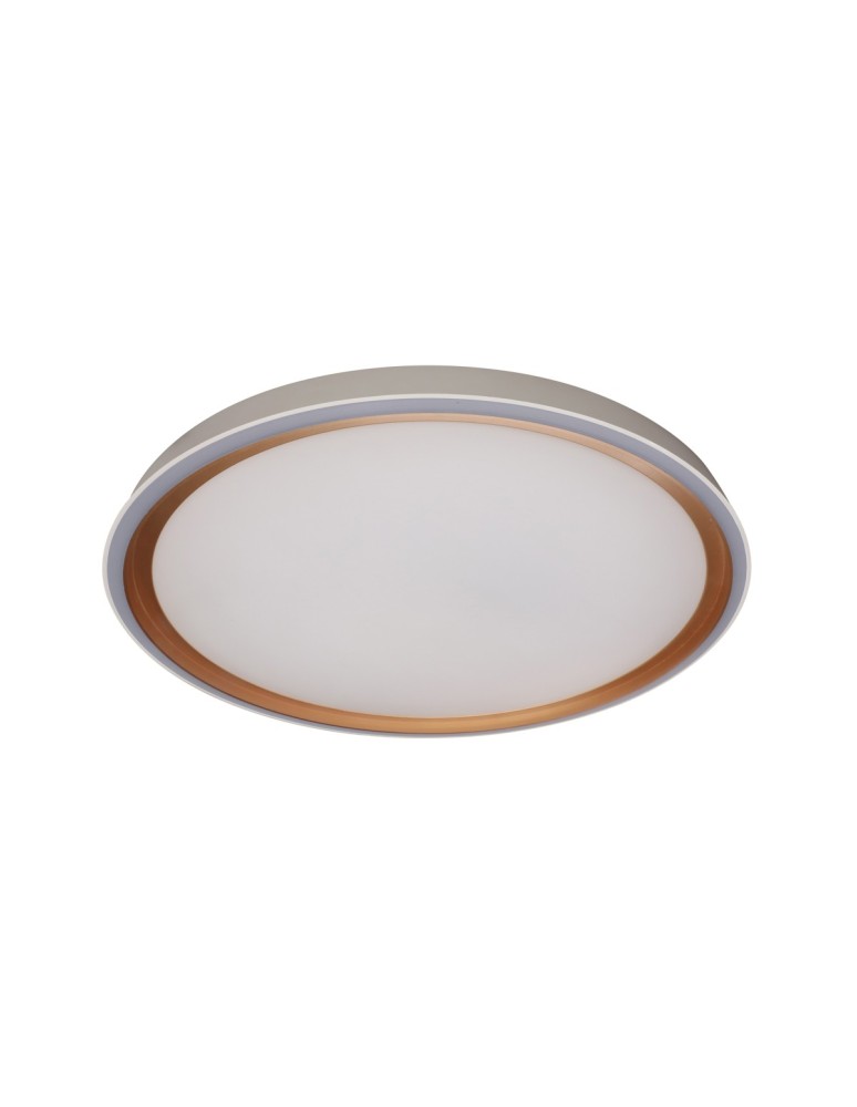 Lampy sufitowe łazienkowe - Italux Rende Plafon Złoty, biały IP44 1xLED 47W 3000K+4000K+6000K PLF-63728-3K4K6K-GD-WH-SL - product kolory-swiatla.pl 3