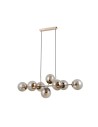 Italux Molite Wisząca Złoty 8xE14 5W PND-1098-8-GD