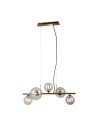Italux Canello Wisząca Mosiądz miodowy 5xG9 5W PND-406007-5-HBR