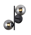 Kinkiety kule - Italux Erimida Kinkiet Czarny mat 2xG9 5W WL-2244-2-BL - product 1