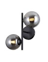 Italux Erimida Kinkiet Czarny mat 2xG9 5W WL-2244-2-BL