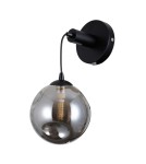 Kinkiety kule - Italux Perlos Kinkiet Czarny mat 1xG9 5W WL-54456-1A-BK-SMG - product 2