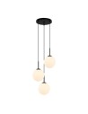 Italux Deore Wisząca Czarny 3xE27 40W PND-5578-3S-BK