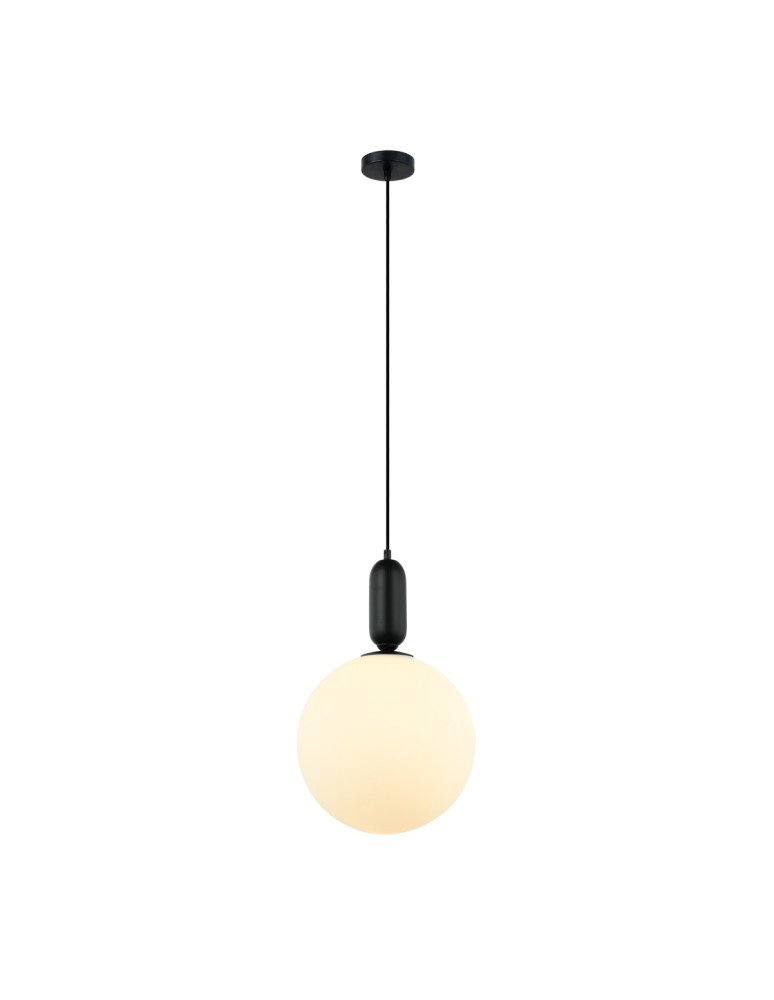 Italux Aldeva Wisząca Czarny 1xE27 40W PND-02340-1L-BK