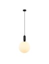 Italux Aldeva Wisząca Czarny 1xE27 40W PND-02340-1L-BK