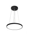 Italux Alata Wisząca Czarny 1xLED 24W 2800K+4000K+6000K PND-72836-300R-24W-BL