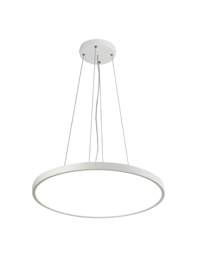 Italux Alata Wisząca Biały 1xLED 32W 2800K+4000K+6000K PND-72836-400R-32W-WH