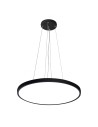 Italux Alata Wisząca Czarny 1xLED 36W 2800K+4000K+6000K PND-72836-480R-36W-BL
