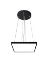 Italux Bastia Wisząca Czarny 1xLED 18W 2800K+4000K+6000K PND-83625-230S-18W-BL