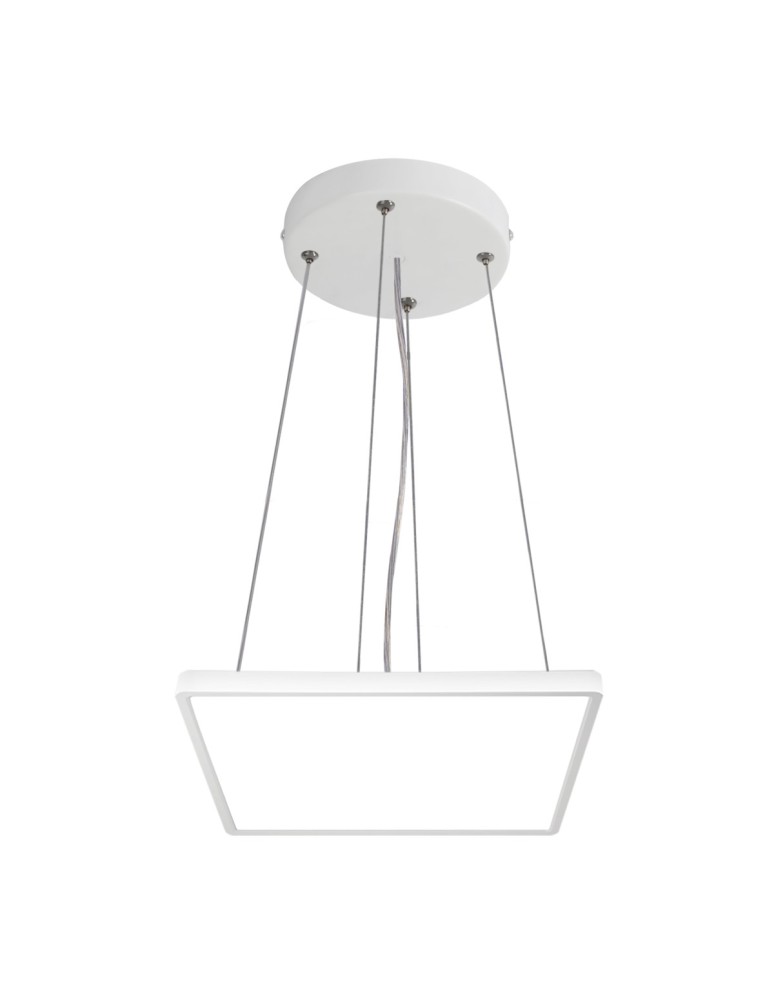 Italux Bastia Wisząca Biały 1xLED 18W 2800K+4000K+6000K PND-83625-230S-18W-WH