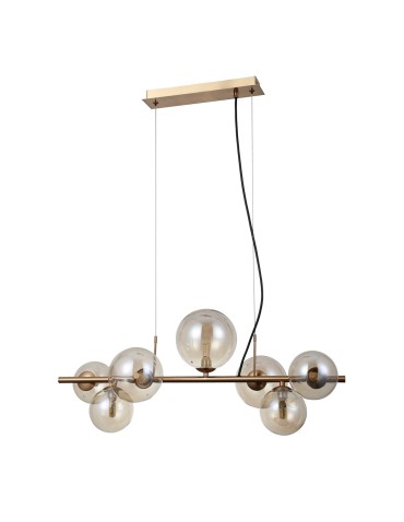 Italux Canello Wisząca Mosiądz miodowy 7xG9 5W PND-406007-7-HBR - produkt 2