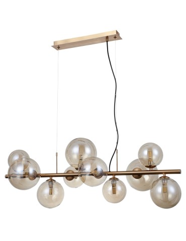 Italux Canello Wisząca Mosiądz miodowy 10xG9 5W PND-406007-10-HBR - produkt 2