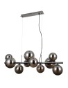 Italux Canello Wisząca Czarny chrom 10xG9 5W PND-406007-10A-BCR