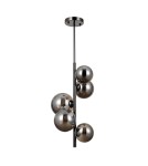 Lampy wiszące kule - Italux Canello Wisząca Czarny chrom 5xG9 5W PND-406007-V5A-BCR - product 2