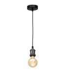 Milagro Lampa wisząca EDISON Czarny 1xE27 MLP6515 Milagro Lampa wisząca EDISON Czarny 1xE27 MLP6515