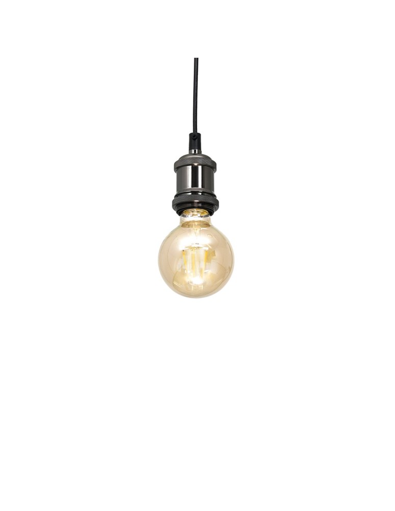Milagro Lampa wisząca EDISON Czarny 1xE27 MLP6515 Milagro Lampa wisząca EDISON Czarny 1xE27 MLP6515