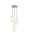 Milagro Lampa wisząca ALIAS GOLD 3xE14 koło ML0315