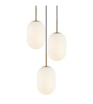 Milagro Lampa wisząca ALIAS GOLD 3xE14 koło ML0315 Milagro Lampa wisząca ALIAS GOLD 3xE14 koło ML0315