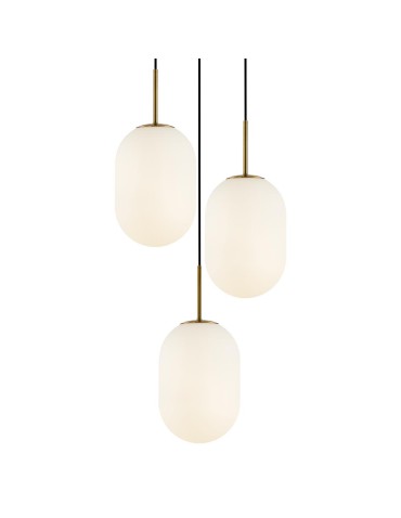 Milagro Lampa wisząca ALIAS GOLD 3xE14 koło ML0315 - produkt 2