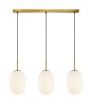 Lampy wiszące na listwie - Milagro Lampa wisząca ALIAS GOLD 3xE14 ML0316 - product 1