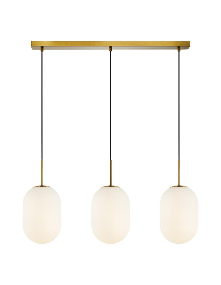 Milagro Lampa wisząca ALIAS GOLD 3xE14 ML0316