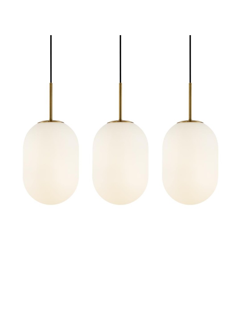 Milagro Lampa wisząca ALIAS GOLD 3xE14 ML0316