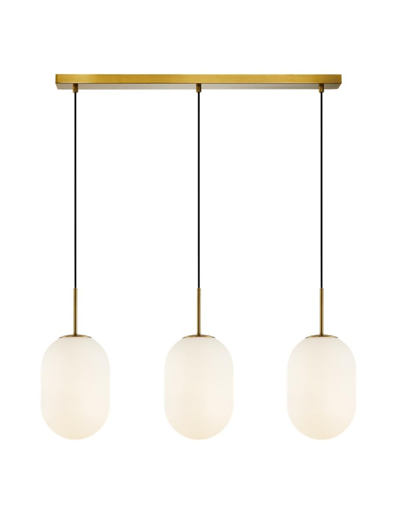 Milagro Lampa wisząca ALIAS GOLD 3xE14 ML0316