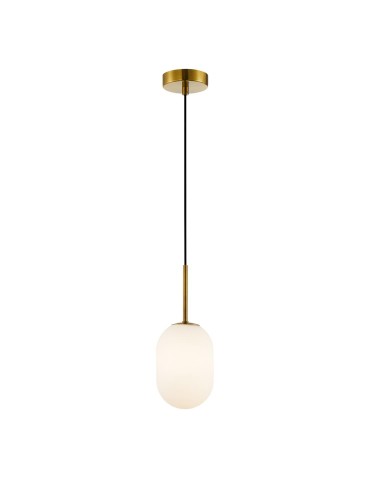 Milagro Lampa wisząca ALIAS GOLD 1xE14 fi 120 ML0317