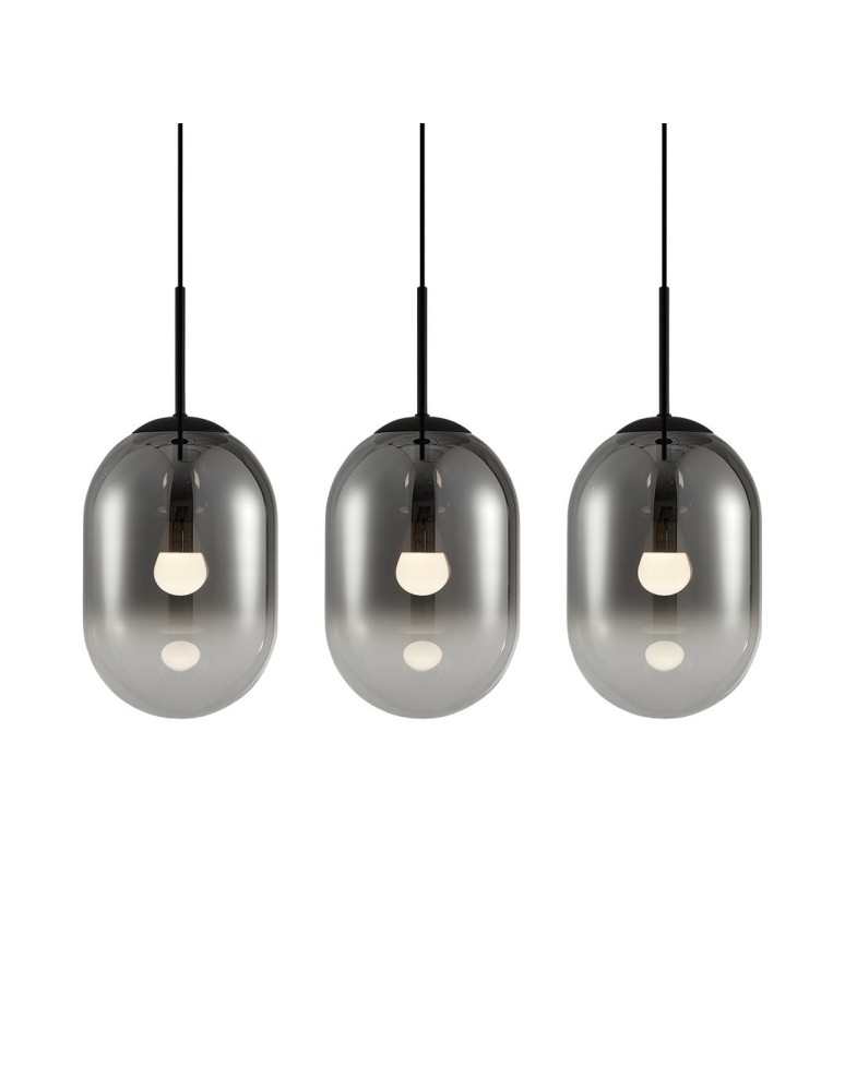 Milagro Lampa wisząca ALIAS BLACK 3xE14 ML0321 Milagro Lampa wisząca ALIAS BLACK 3xE14 ML0321