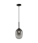 Lampy wiszące kule - Milagro Lampa wisząca ALIAS BLACK 1xE14 fi 120 ML0322 - product 6