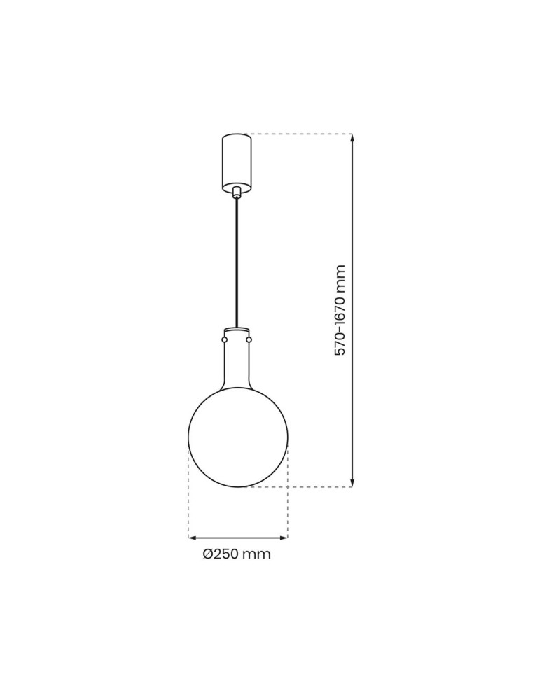Milagro Lampa wisząca TORONTO 1xGU10 ML0326