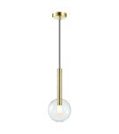Lampy wiszące kule - Milagro Lampa wisząca NIKO GOLD 1xG9 fi 150 ML0330 - product 6