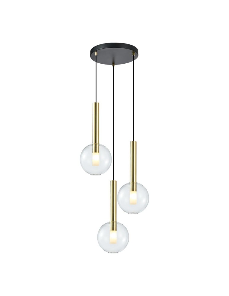 Milagro Lampa wisząca NIKO GOLD 3xG9 ML0332