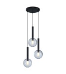 Milagro Lampa wisząca NIKO BLACK 3xG9 ML0333 Milagro Lampa wisząca NIKO BLACK 3xG9 ML0333
