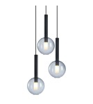 Milagro Lampa wisząca NIKO BLACK 3xG9 ML0333 Milagro Lampa wisząca NIKO BLACK 3xG9 ML0333