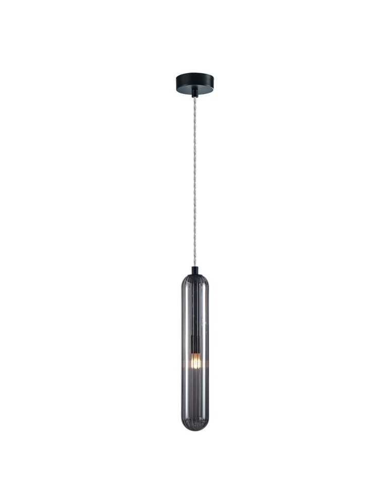Milagro Lampa wisząca PAX BLACK 1xG9 ML0337 Milagro Lampa wisząca PAX BLACK 1xG9 ML0337