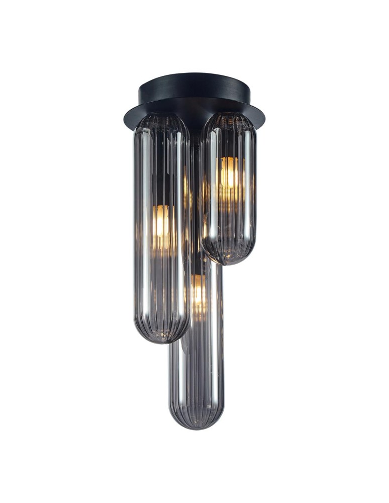 Milagro Lampa sufitowa PAX BLACK 3xG9 ML0339 Milagro Lampa sufitowa PAX BLACK 3xG9 ML0339