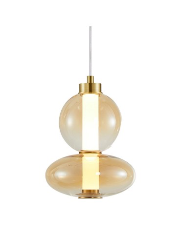 Milagro Lampa wisząca DAPHNE AMBER 12W ML0345 - produkt 2