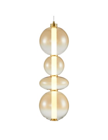 Milagro Lampa wisząca DAPHNE AMBER 36W ML0346 - produkt 2