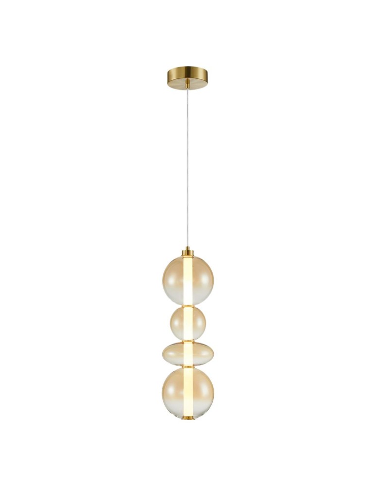 Milagro Lampa wisząca DAPHNE AMBER 36W ML0346