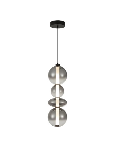 Milagro Lampa wisząca DAPHNE SMOKED 36W ML0347