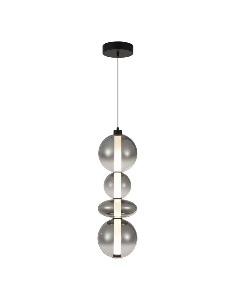 Milagro Lampa wisząca DAPHNE SMOKED 36W ML0347