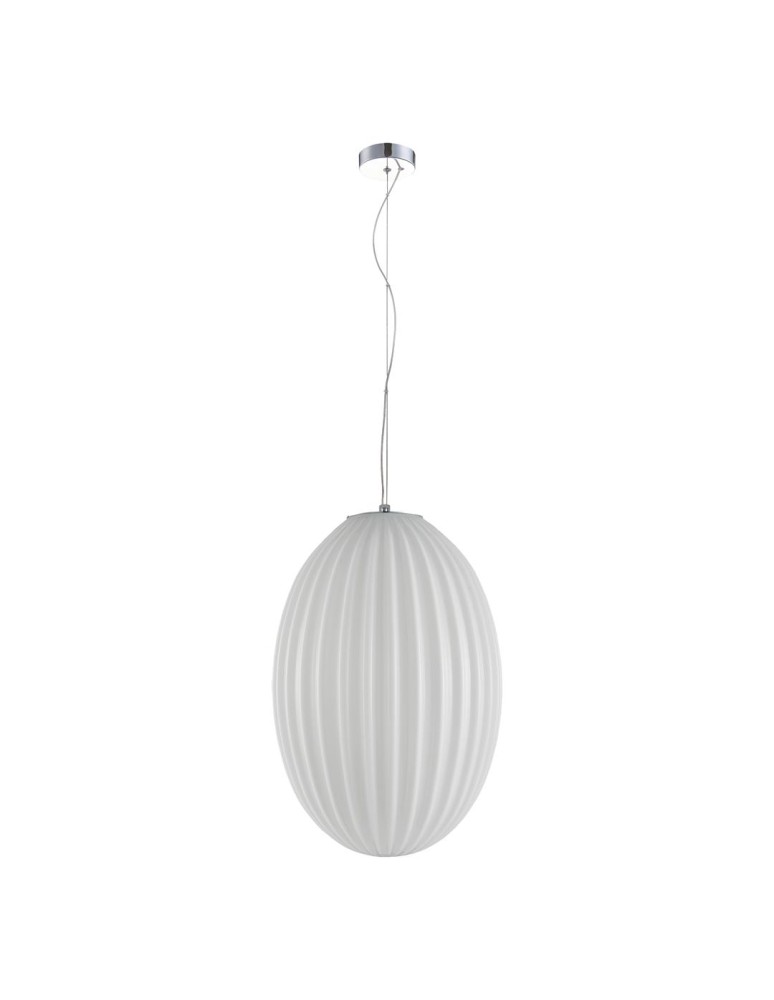 Milagro Lampa wisząca BRAGA WHITE 1xE27 ML0350