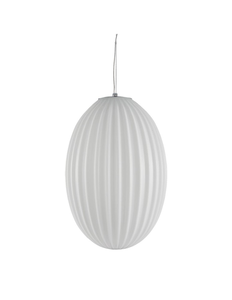Milagro Lampa wisząca BRAGA WHITE 1xE27 ML0350