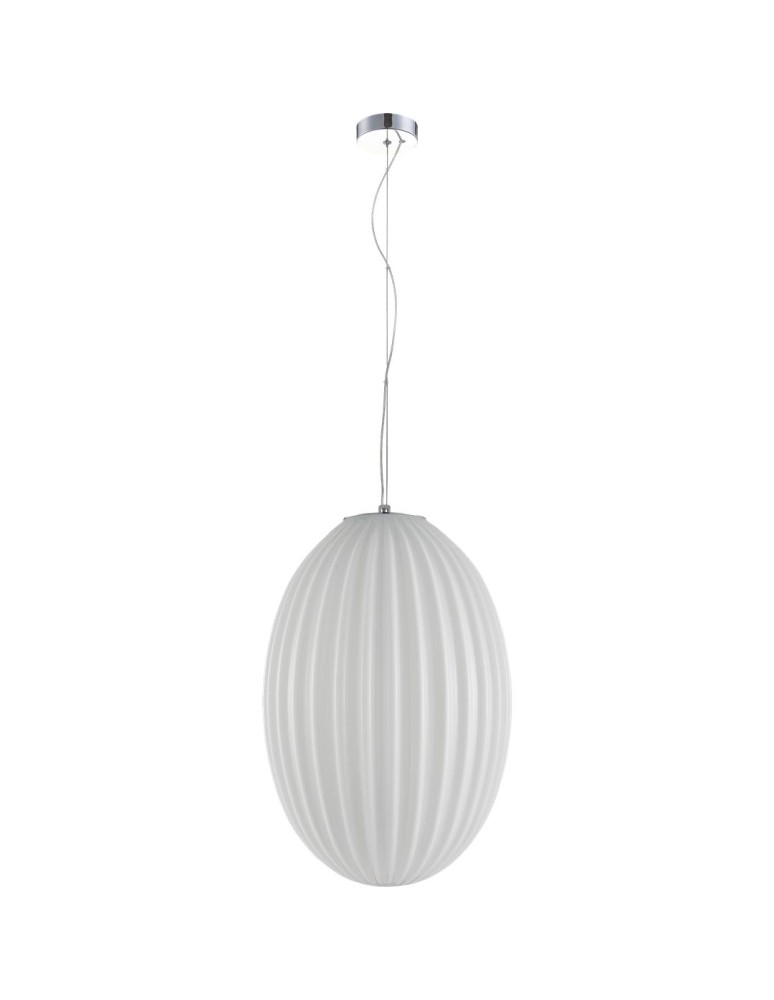 Milagro Lampa wisząca BRAGA WHITE 1xE27 ML0350