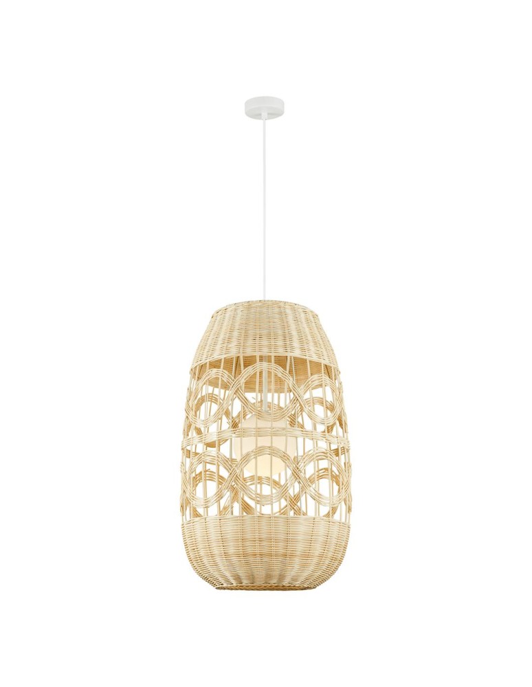 Milagro Lampa wisząca ARONA NATURAL 1xE14 fi 400 ML0353 Milagro Lampa wisząca ARONA NATURAL 1xE14 fi 400 ML0353