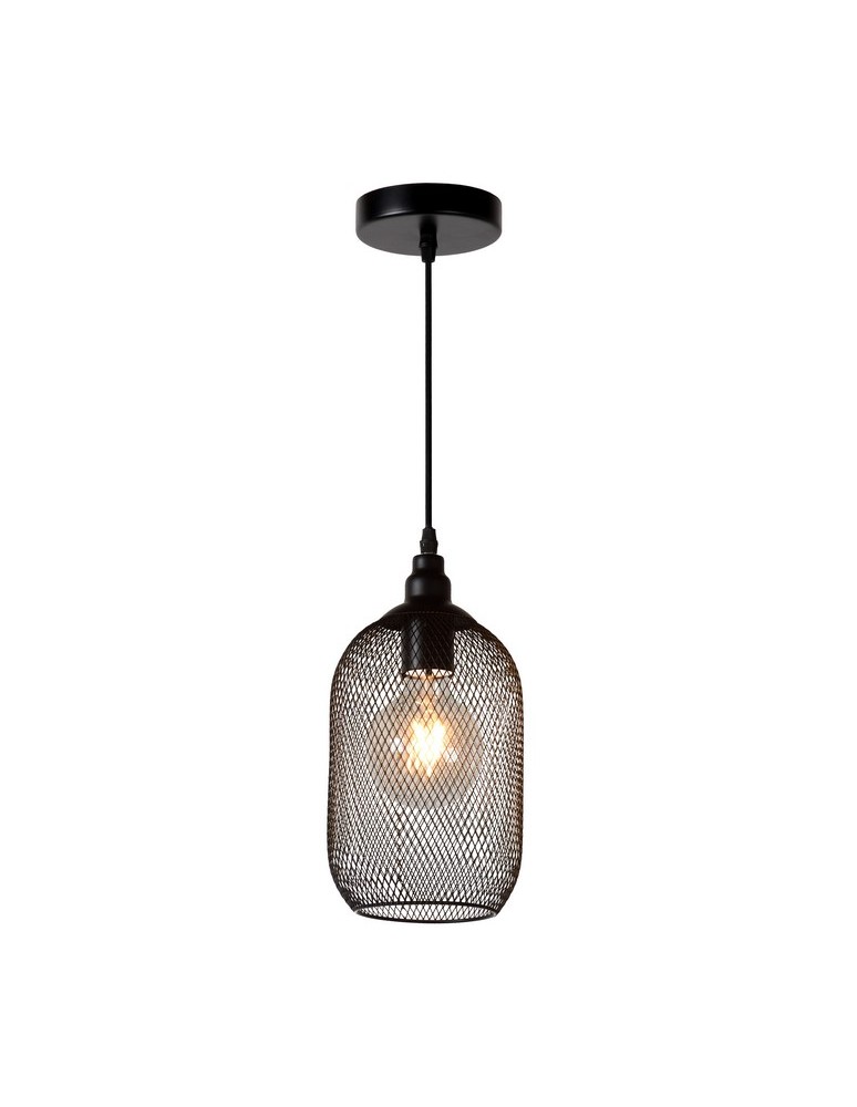 Lucide MESH Wisząca E27 15cm H 29cm 43404/15/30